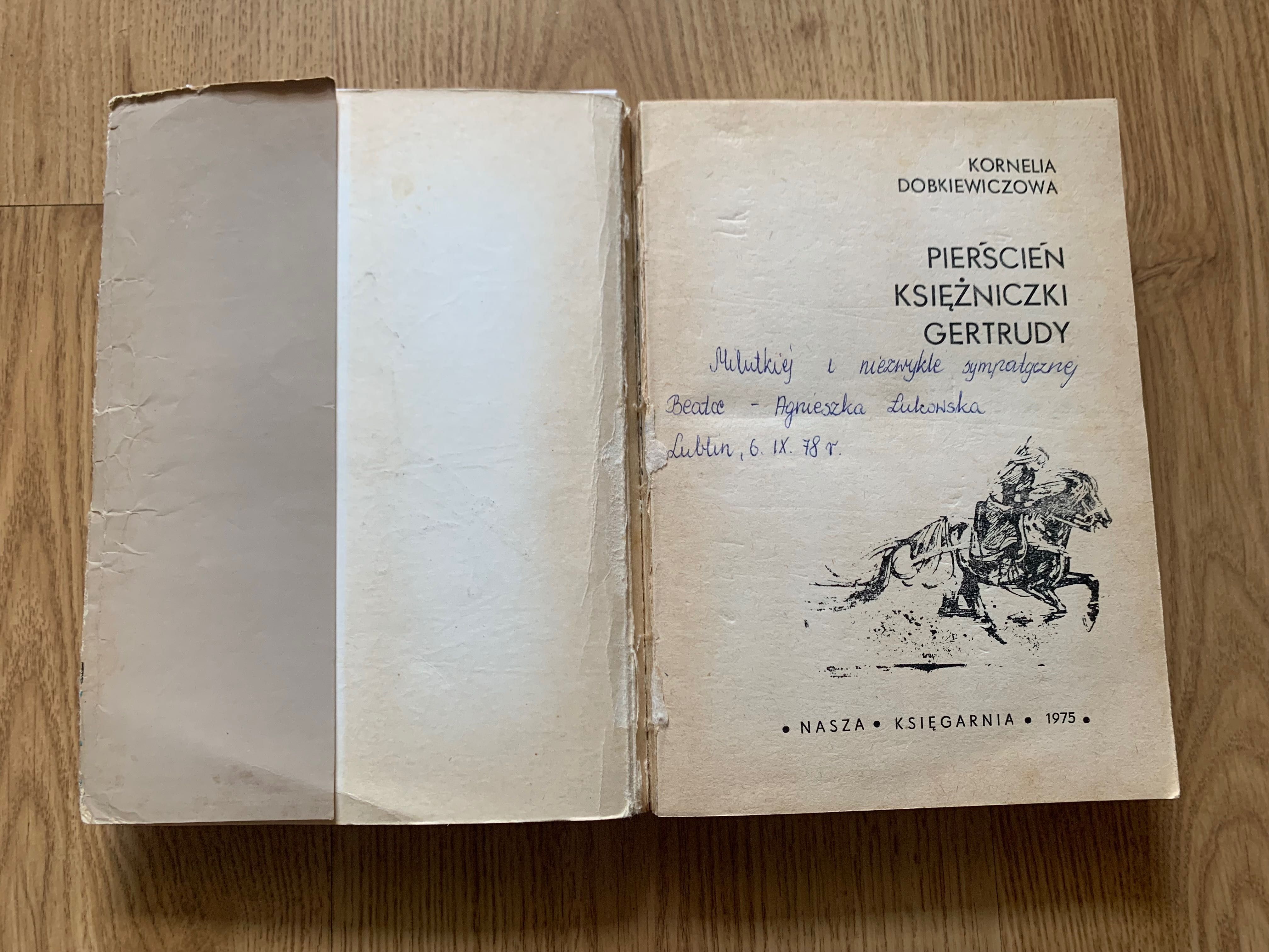 Pierścień księżniczki Gertrudy Kornelia Dobkiewiczowa