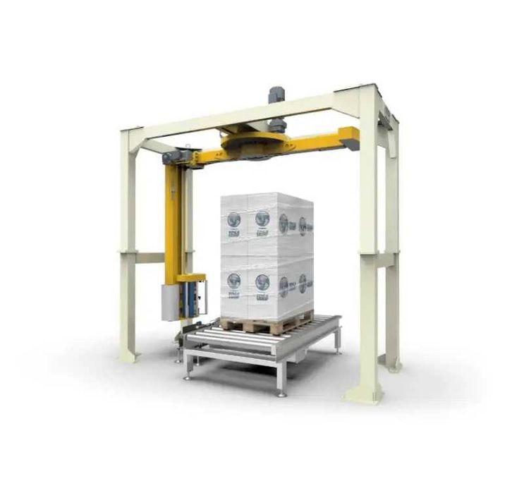 Owijarka palet streach ramieniowa duża 2 stanowiskowa