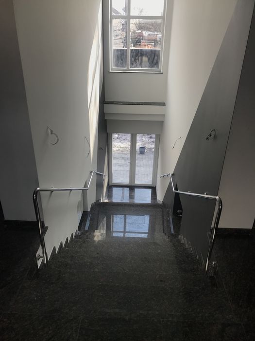 Перила из нержавейки, поручни, Лестницы, Ограждение из стекла , Перила