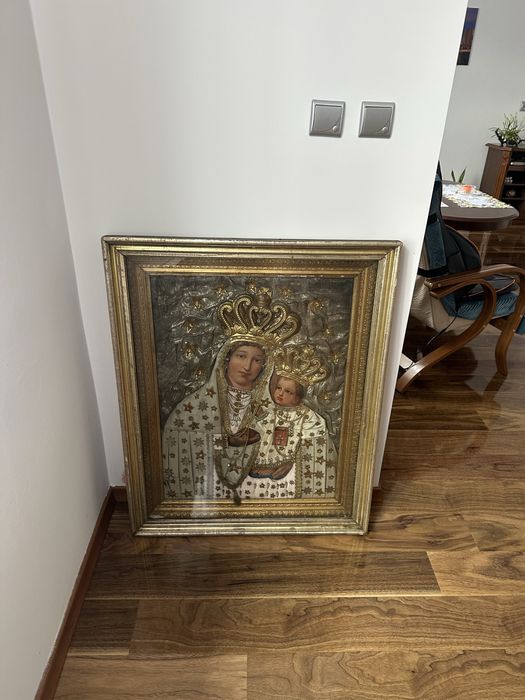 Zabytkowy Obraz Matki Bożej z Dzieciątkiem