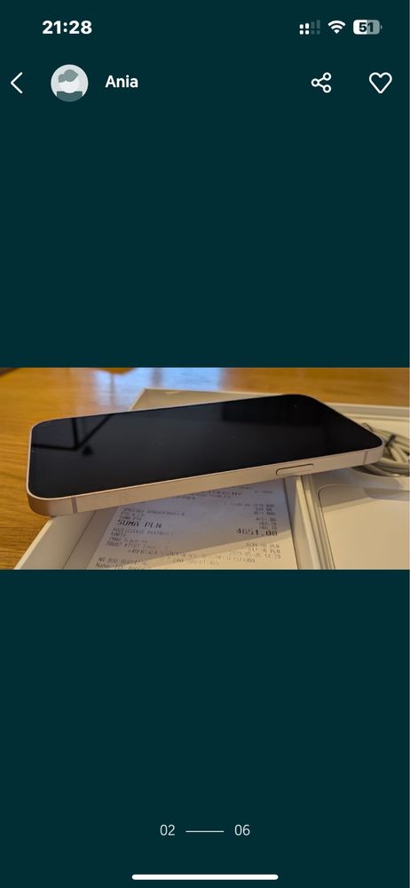 I Phone 14 plus  fioletowy