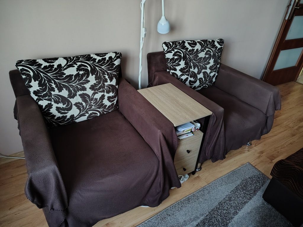 Sofa i dwa fotele