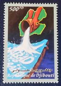 Znaczki pocztowe - Dżibuti - zasoby wodne -2000r