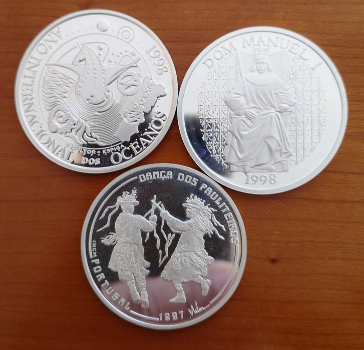 moedas prata 1000 escudos ano 1998 (#3)