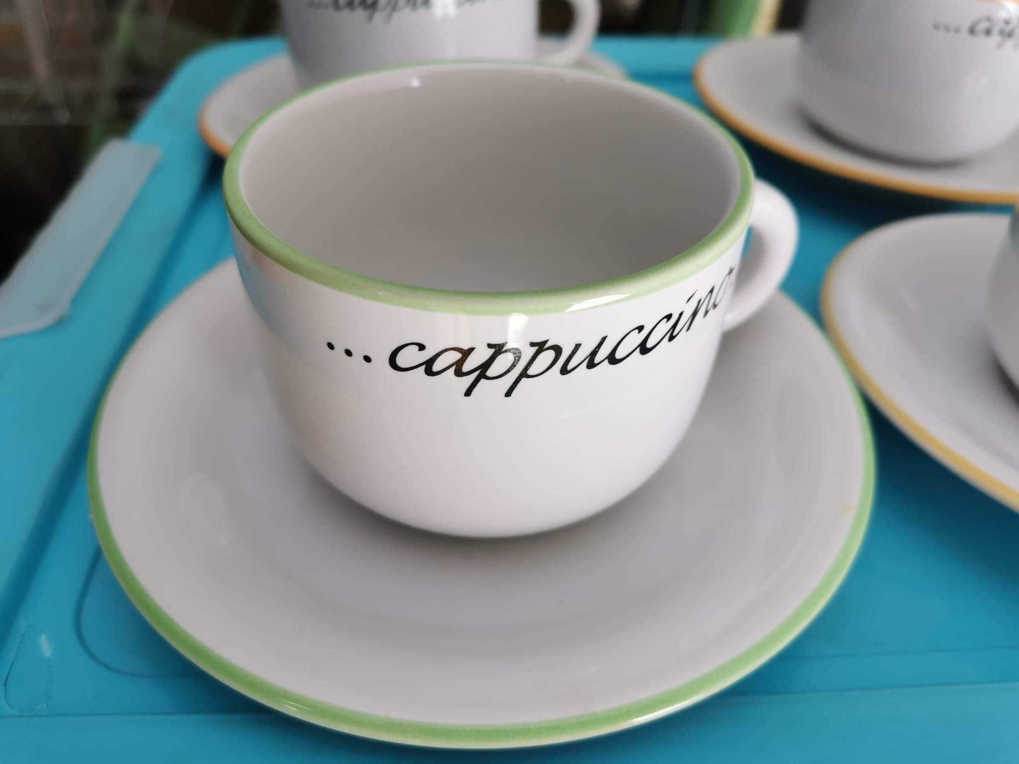 Ceramiczny zestaw kawowy cappucino