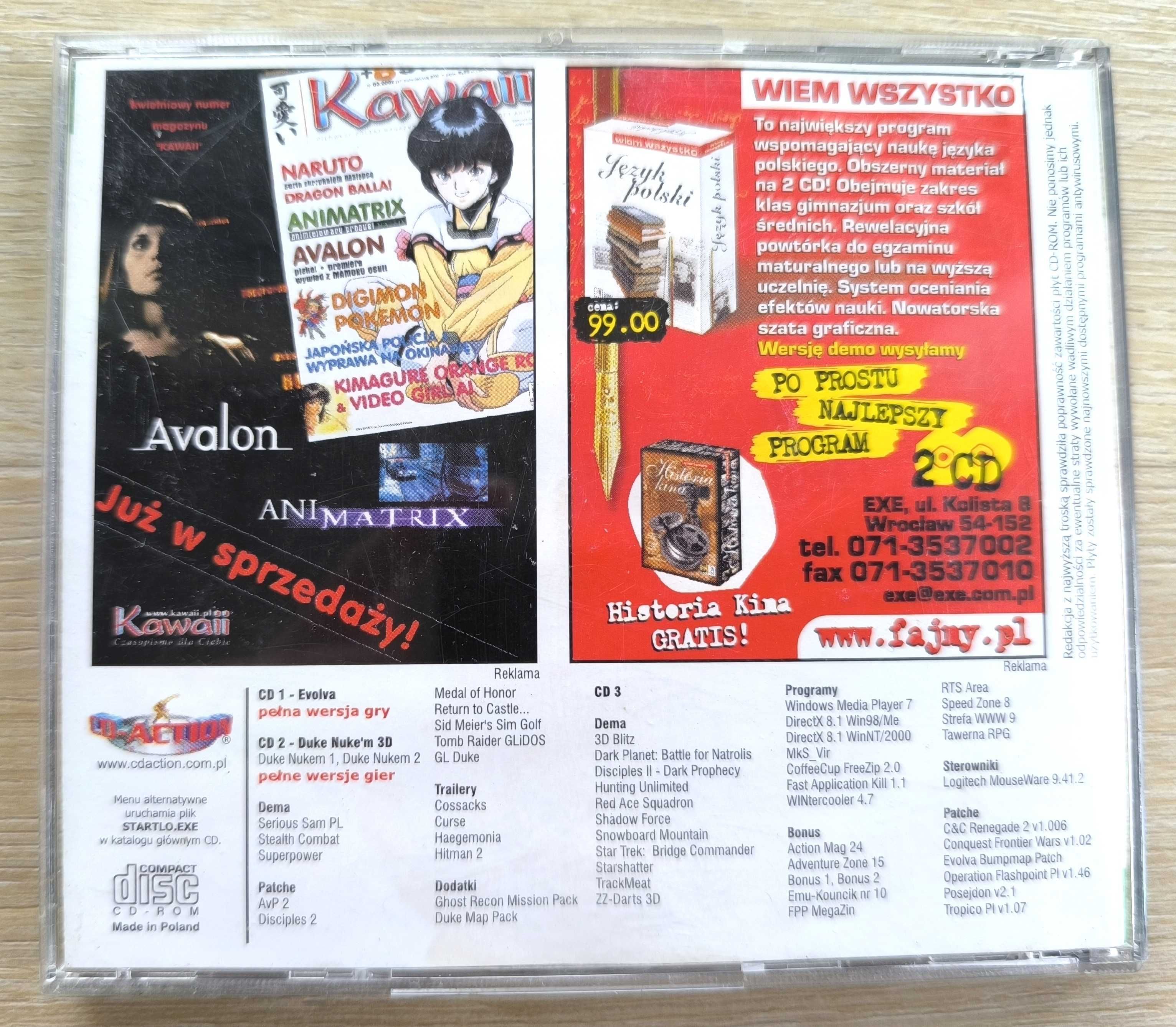 Duke Nukem 3D + EVOLVA [PC] Retro wydanie CDA