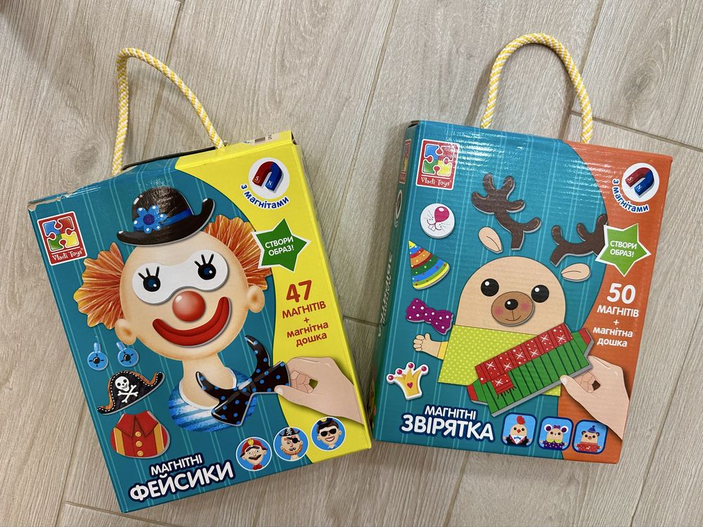 Магнітна гра Vladi Toys Фейсики