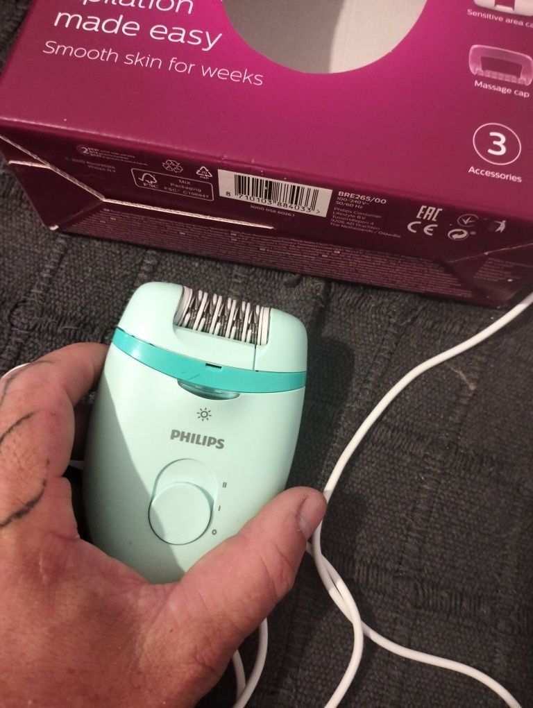 Máquina depilação Philips