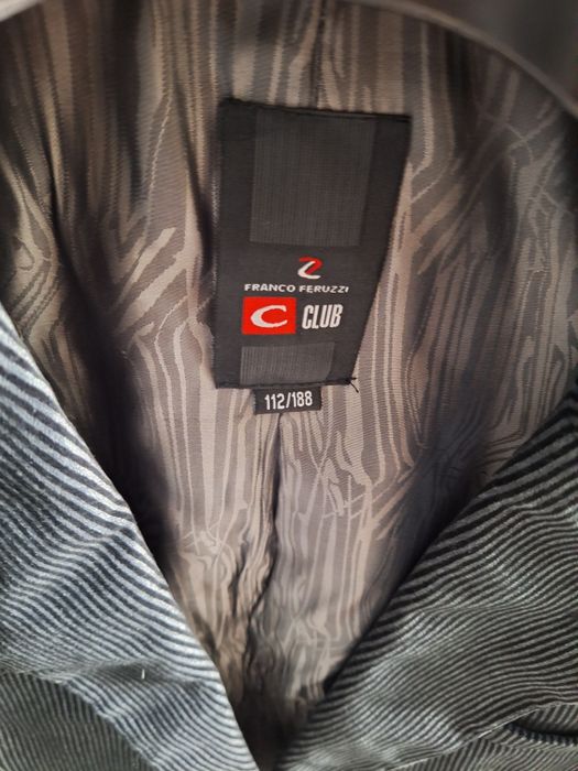 Marynarka męska czarna sztruks