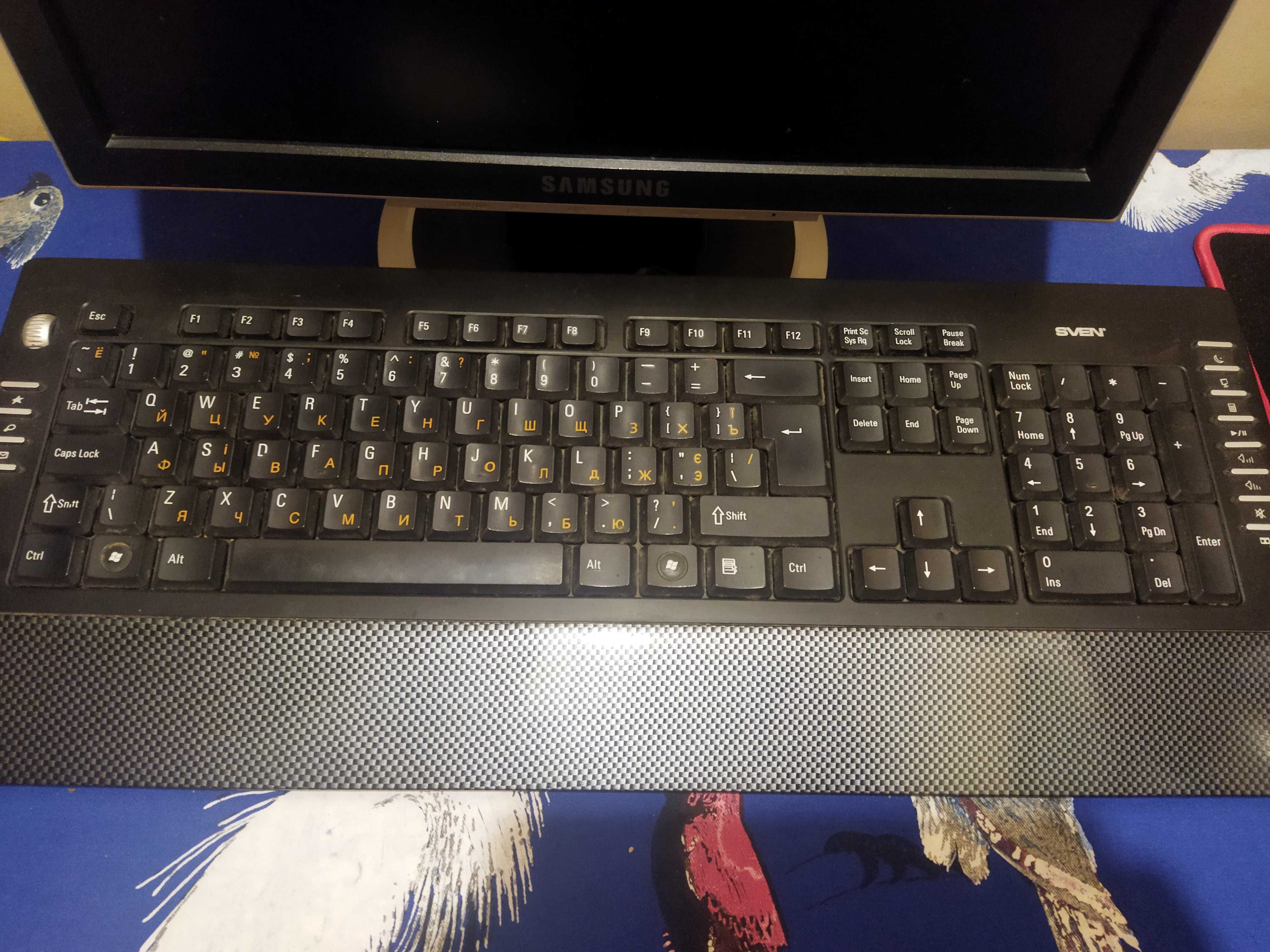 Мультимедійна клавіатура sven comfort 4200 usb