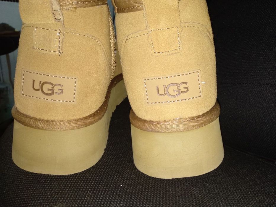 Оригінал угги australia ugg classic ultra mini platform chestnut 41роз