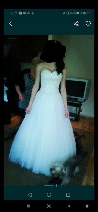 Sukienka ślubna typu Princess