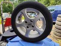 Alufelgi 14' Fiat Panda komplet