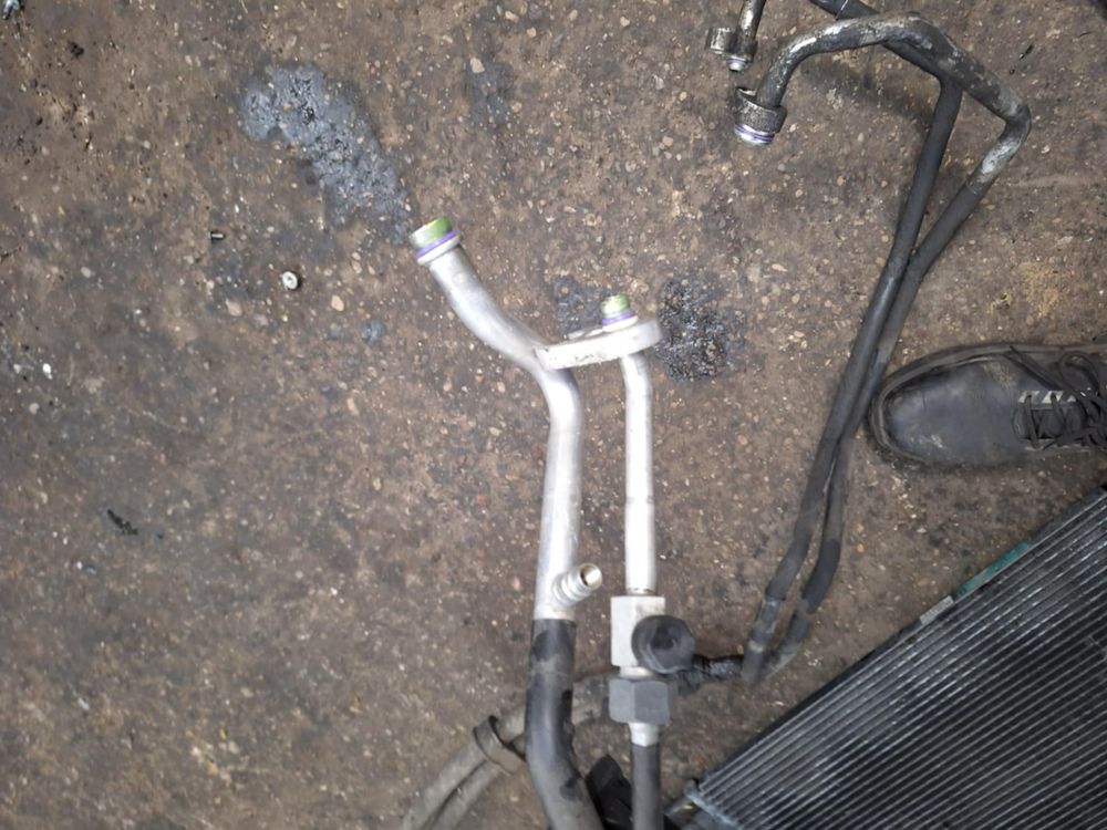 Chłodnica klimatyzacji Audi A4 B5 Lift 2.4 V6 przewody klimy komplet