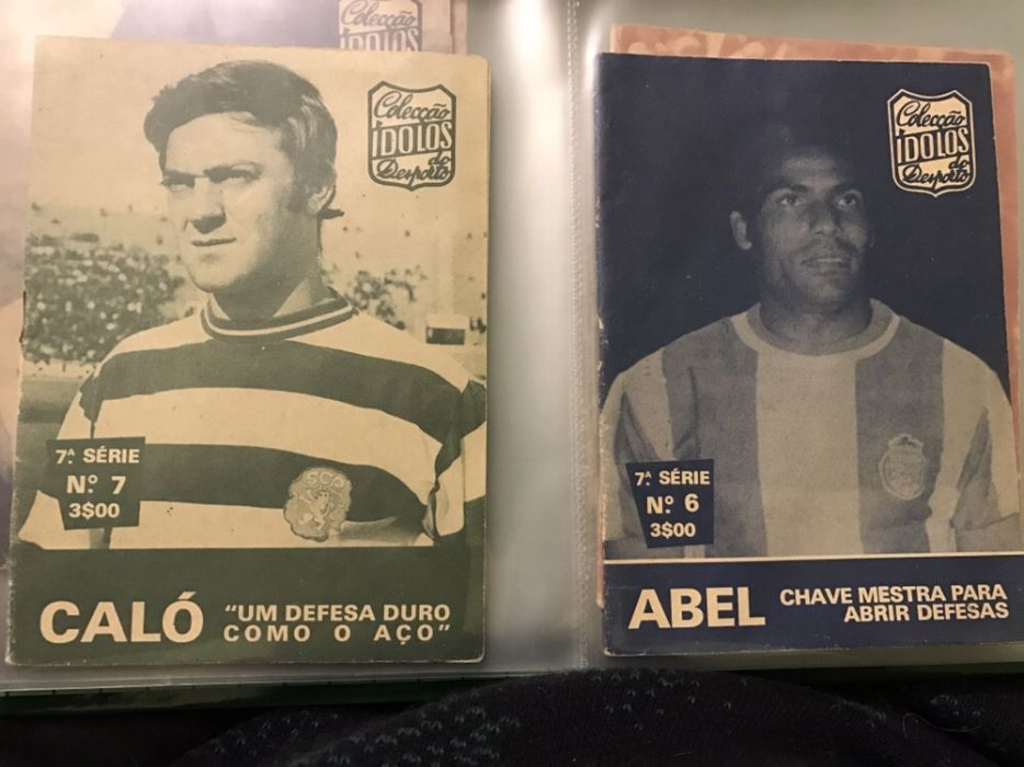 Cadernetas Coleção Ídolos do Desporto 7 Série