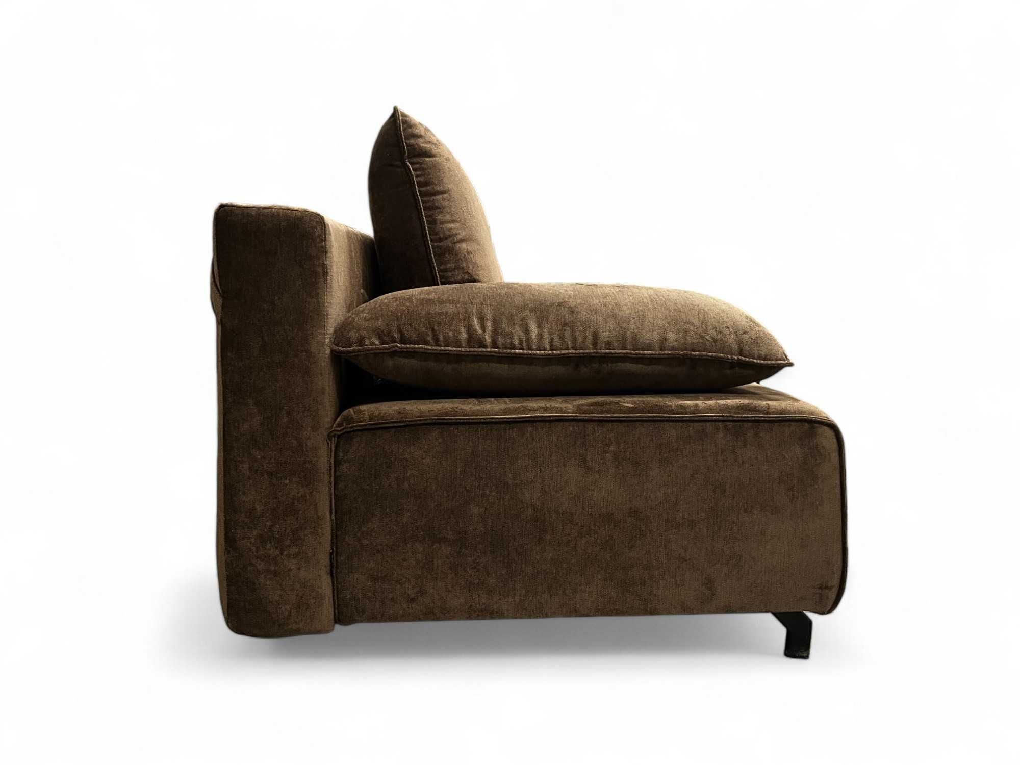 Kanapa Conti sofa z funkcją spania i pojemnikiem bez boków