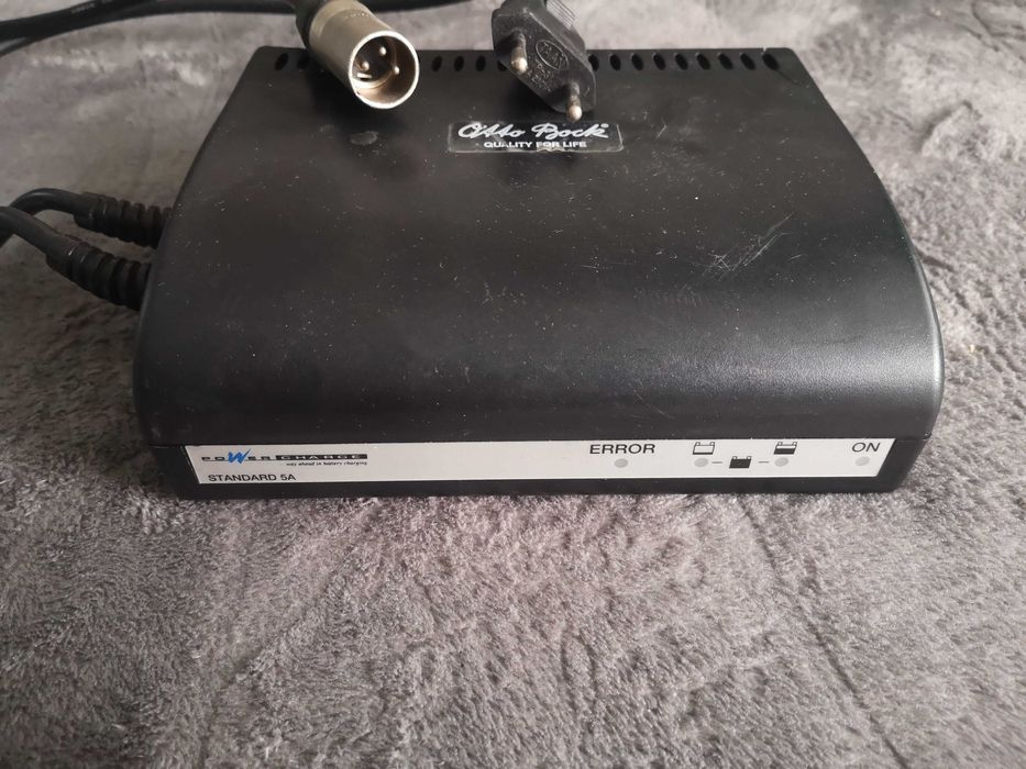 Ładowarka 5A 24V ottobock do wózka inwalidzkiego żel Agm