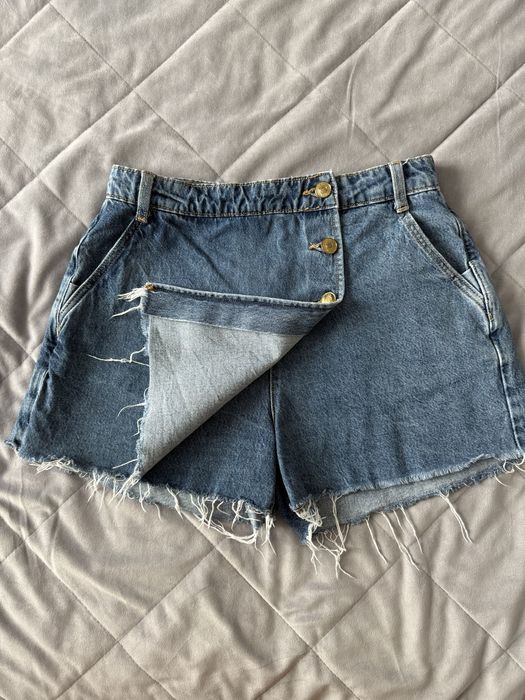 Джинсові шорти-спідниця Zara