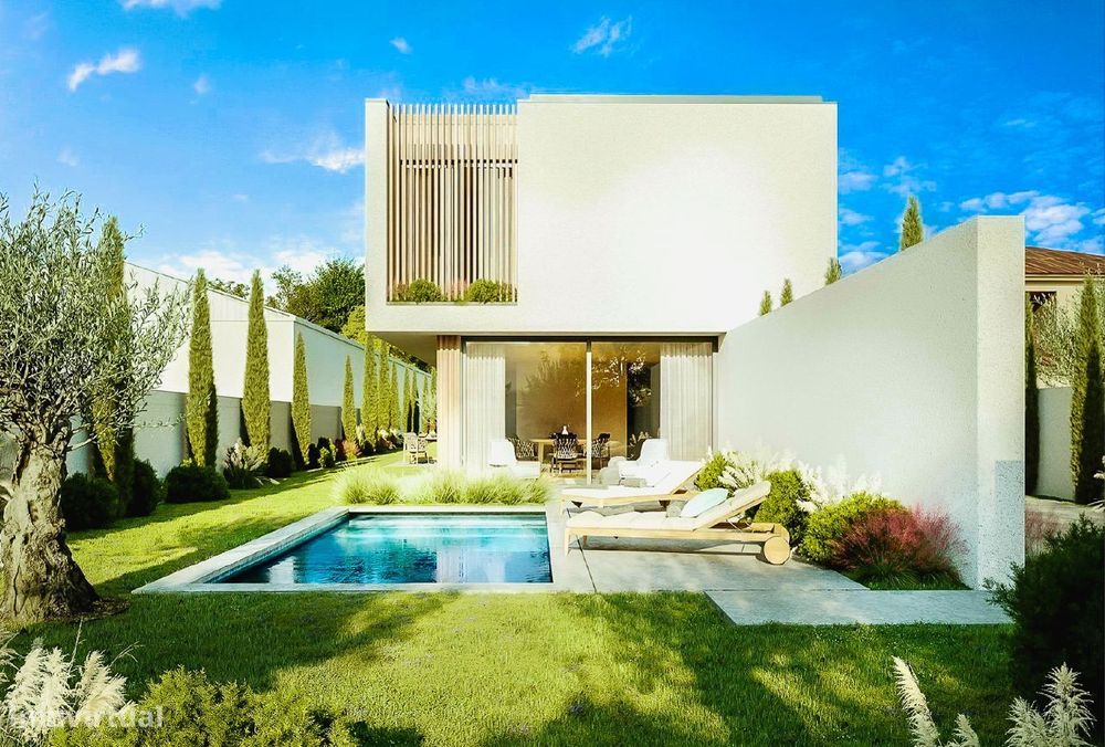 Moradia isolada com jardim e piscina, Vilar, Aveiro