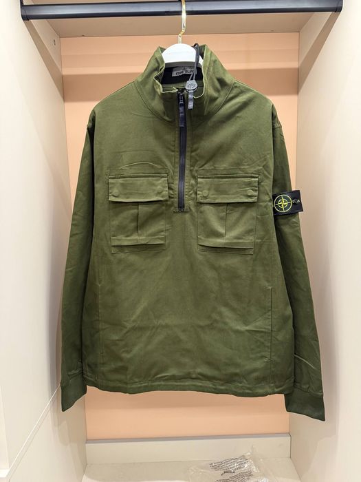 Знижка /Анорак stone island куртка /зелений L/хакi