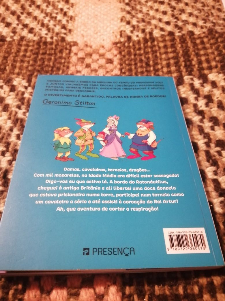 Livro o castelo do rei Artur