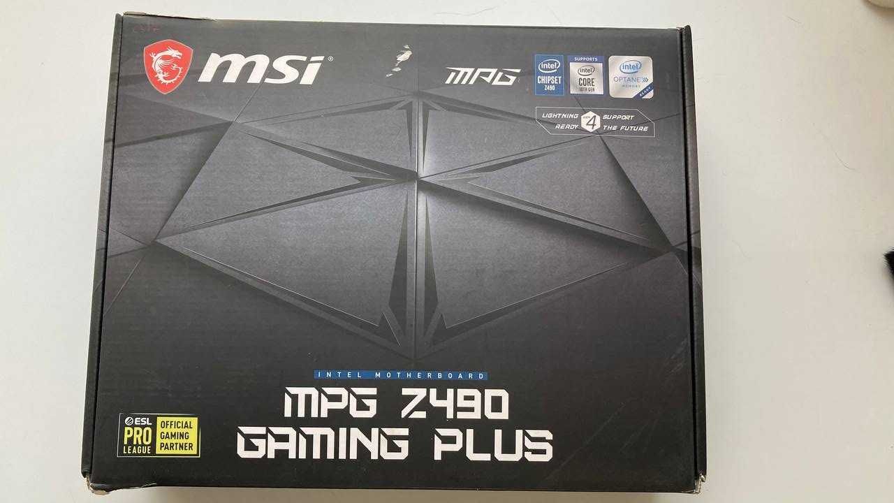 i7 10700kf + msi z490 gaming plus + G.Skill Ripjaws V 16 GB