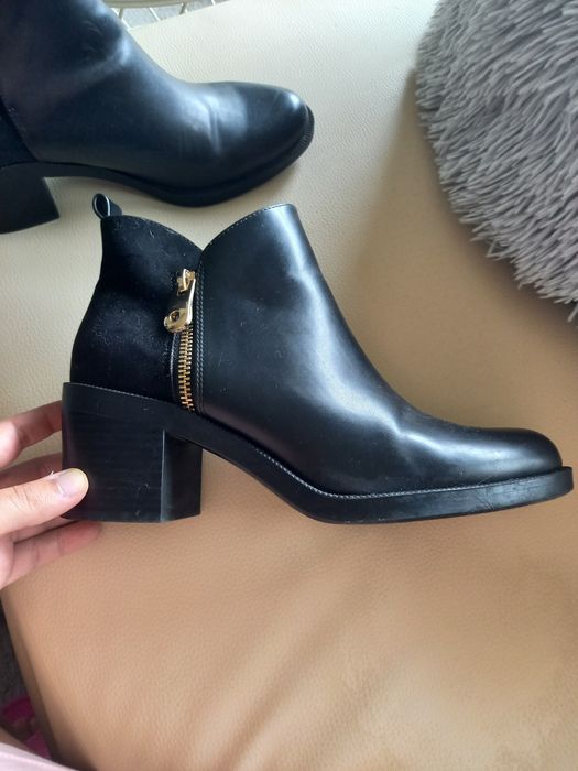 Botas pretas mulher Zara 39