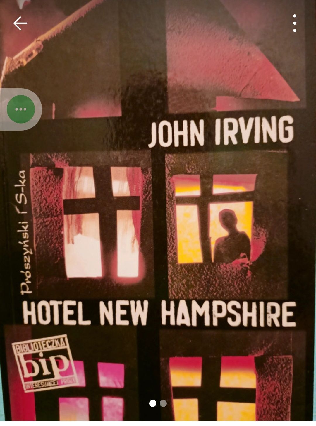 Książka Hotel News Hampshire, John Irving