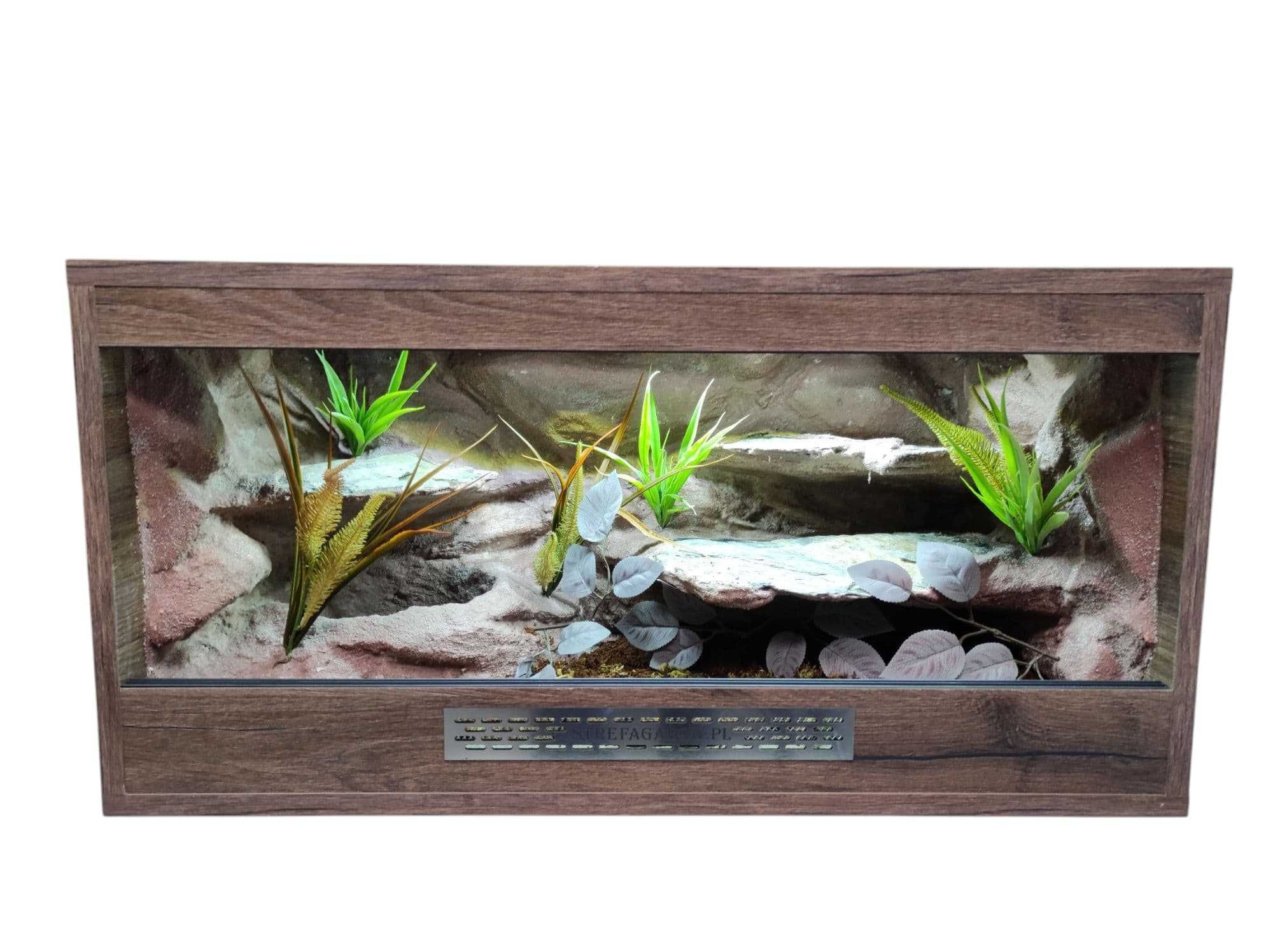 Terrarium tropikalne nr718 80/40/40 dla węża boa pyton DOSTĘPNE