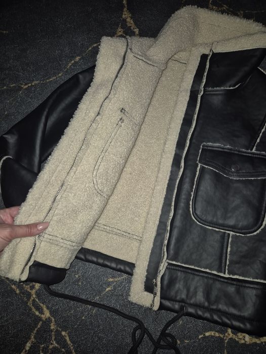 Ramoneska  z kozuszkime  s/m nowa