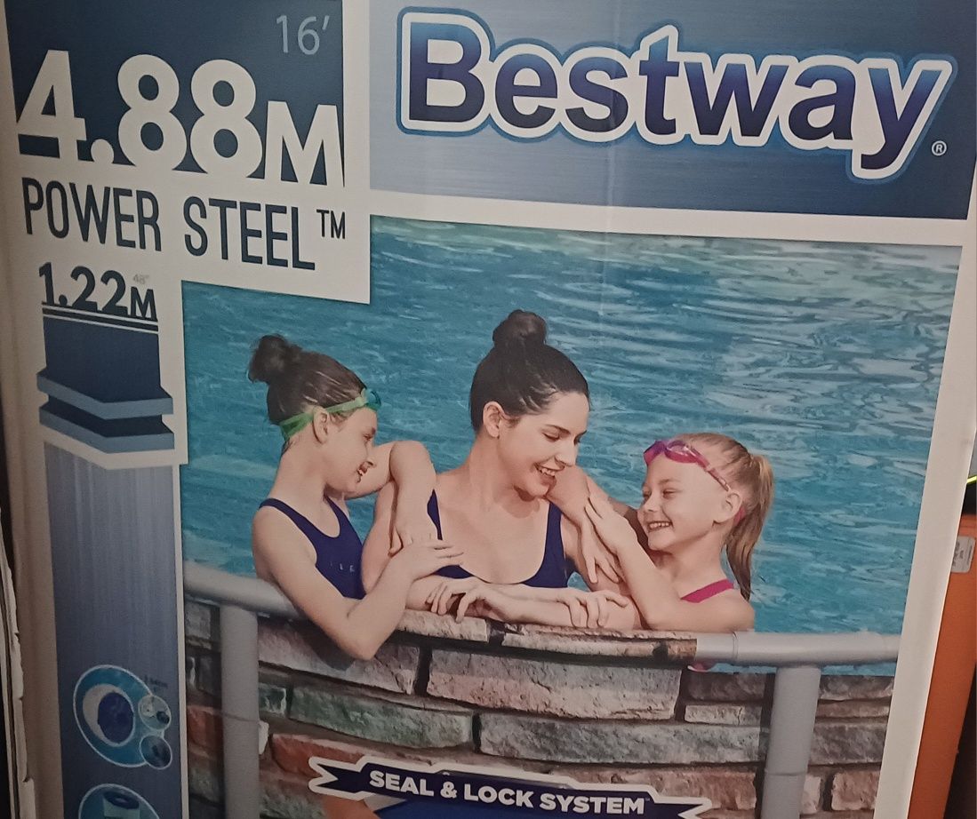 Basen ogrodowy 488 na 122