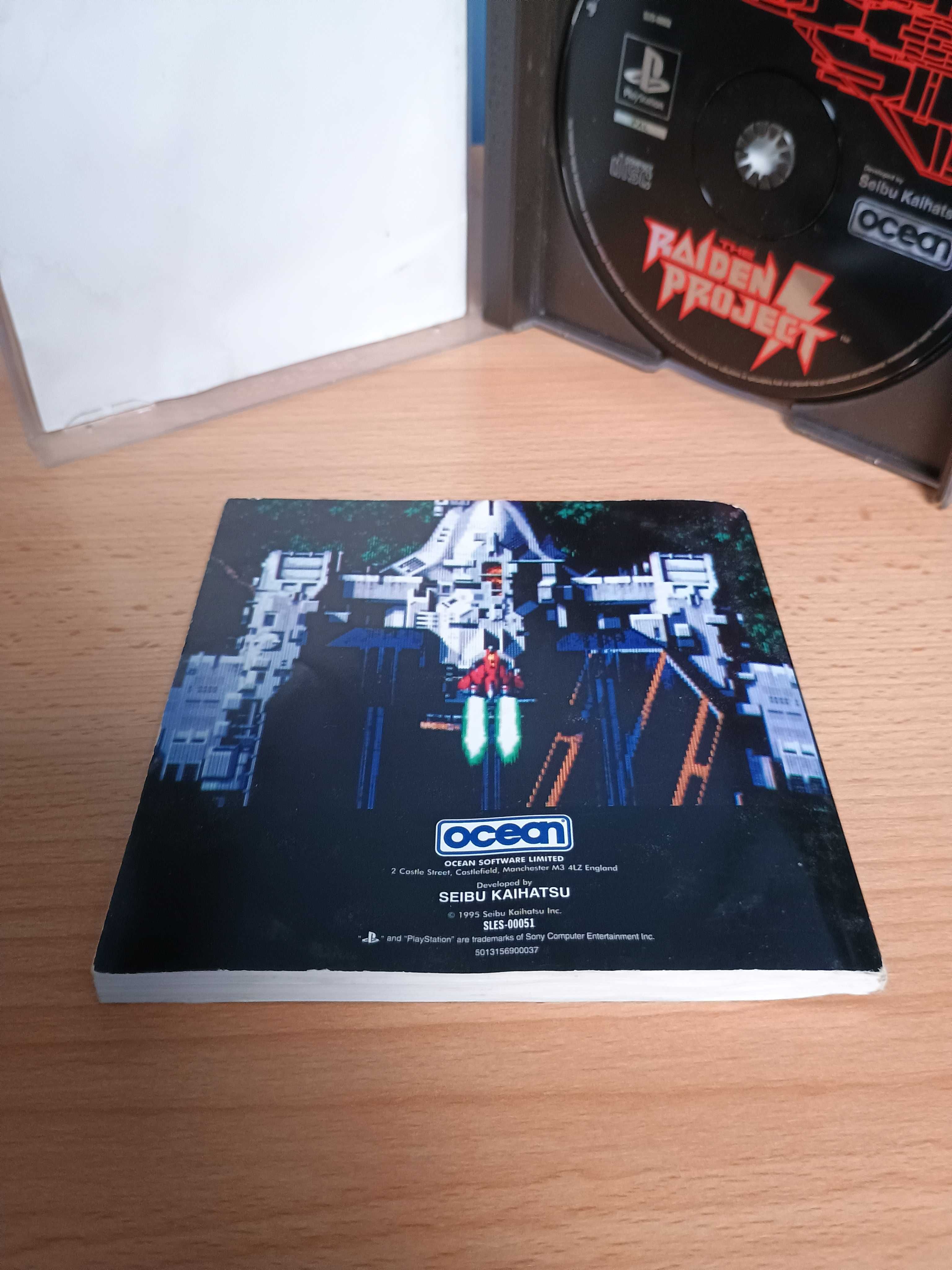 The Raiden Project PSX PS1 angielska komplet