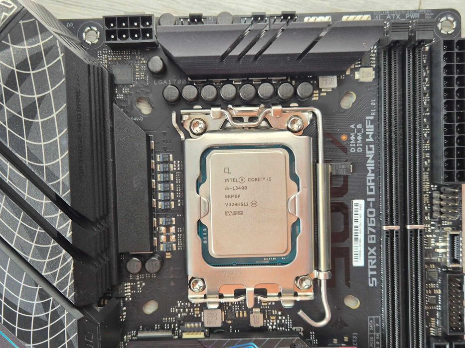 s1700 mini-ITX сет Intel Core i5-13400 з графікою + ASUS ROG. Trade-in