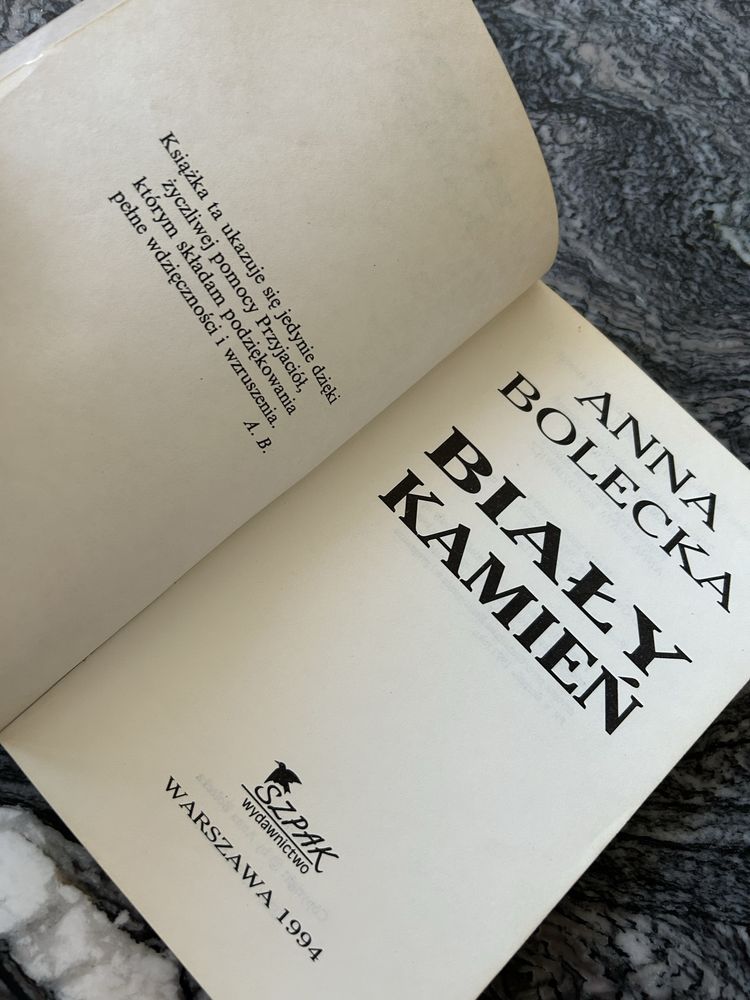 Anna Bolecka Biały Kamień