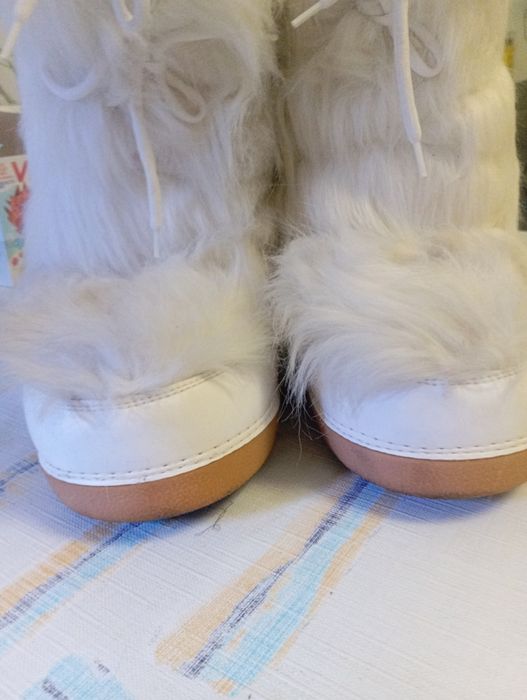 Kudłate Śniegowce białe Vagabond 38-40