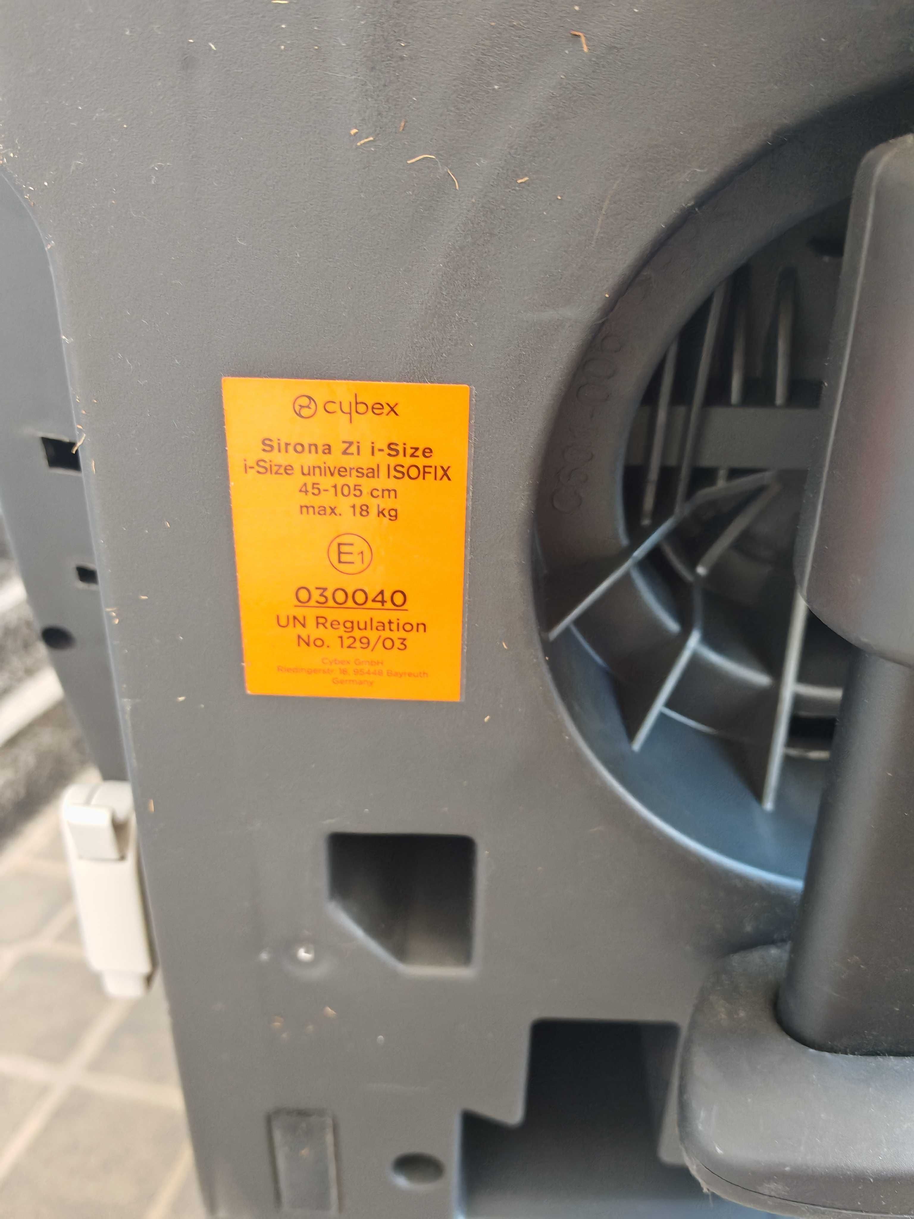 cybex sirona zi i-size plus