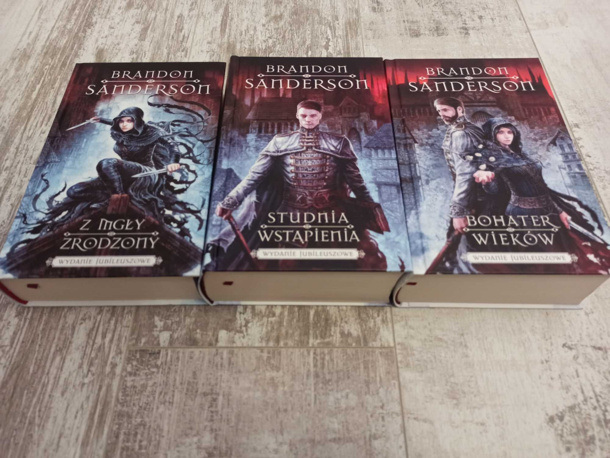 Brandon Sanderson Z Mgły Zrodzony Komplet Zestaw NOWE