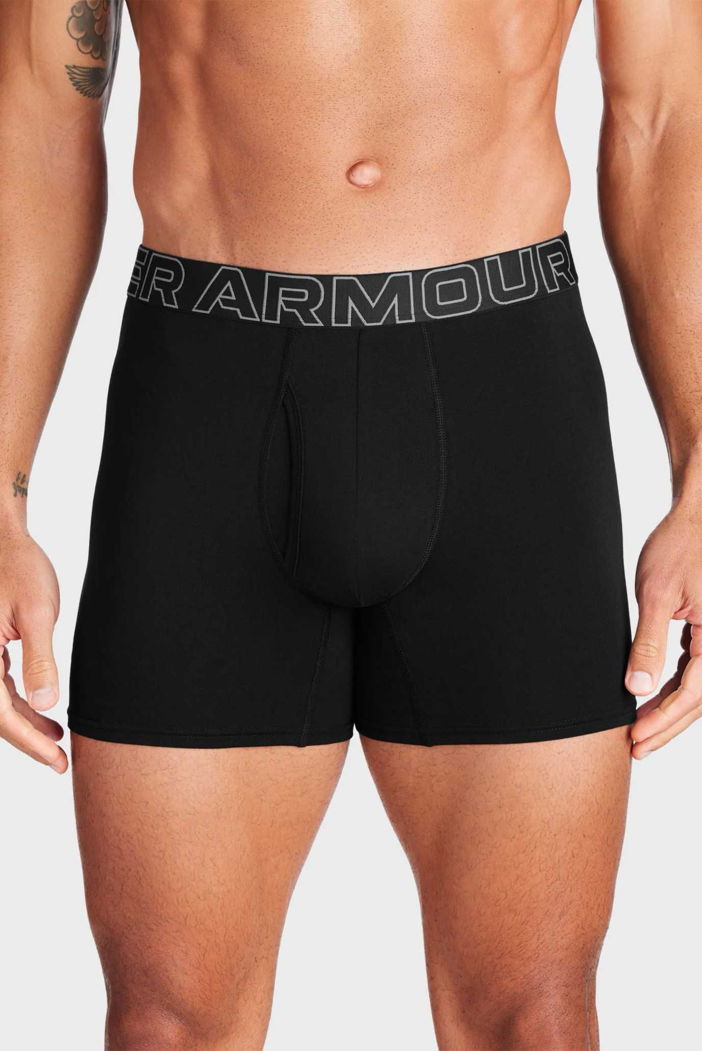 Труси-боксерки чоловічі Under Armour Ua M Perf Cotton 6In (1383889-001