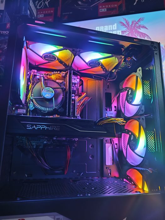 Игровой системный блок,пк,компьютер intel i7,rx470 8 гб