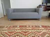 Sofá Kipplan ikea cinzento