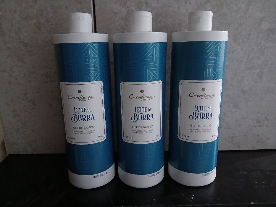 Gel de banho de Leite de Burra