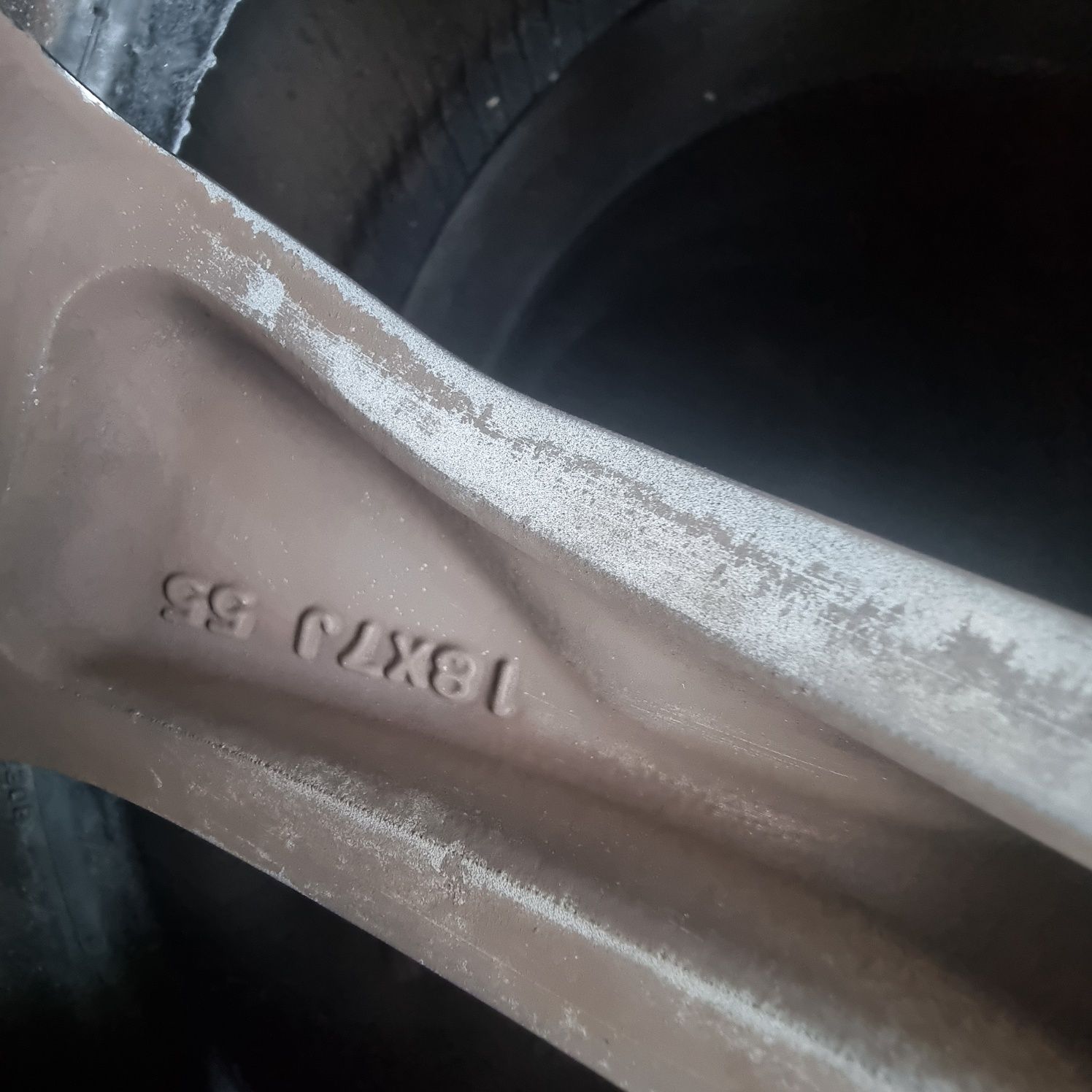 Диски Subaru R18 5x114.3 7j ET55 ЦО56.1 оригінал 1 шт.