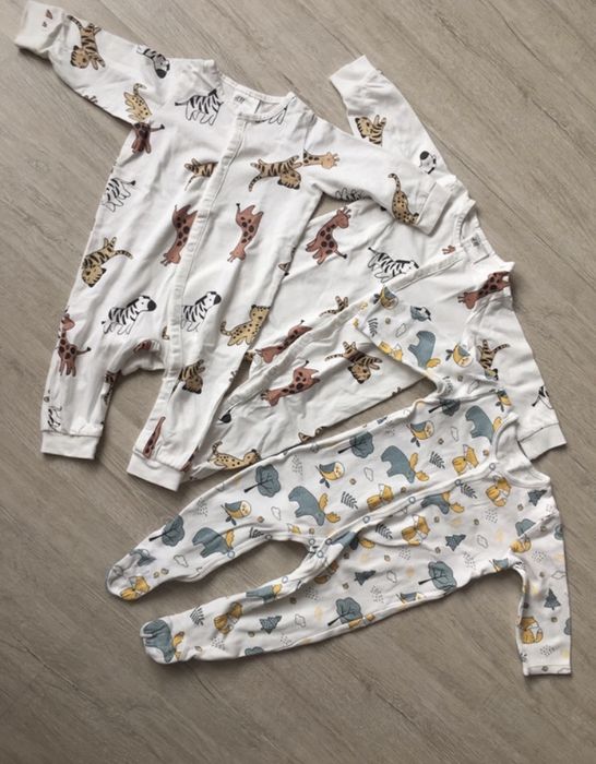 Piżamki r.68 H&M