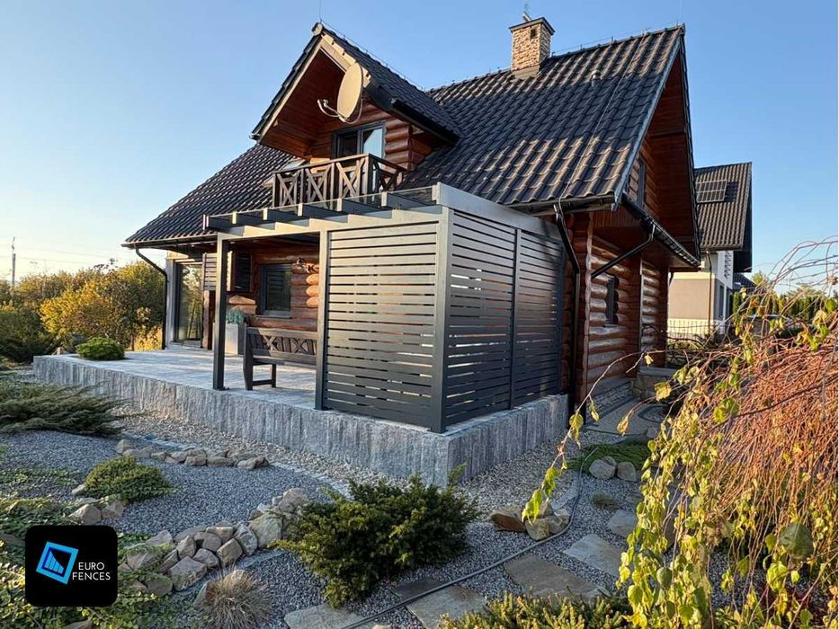 Zadaszenie ogrodowe z aluminium Pergola Polski producent Euro Fences