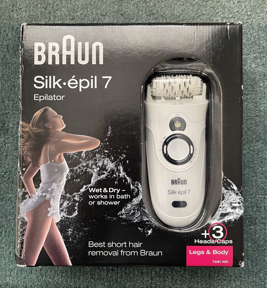 Епілятор BRAUN Silk-еpil 7 SE 7281 wd