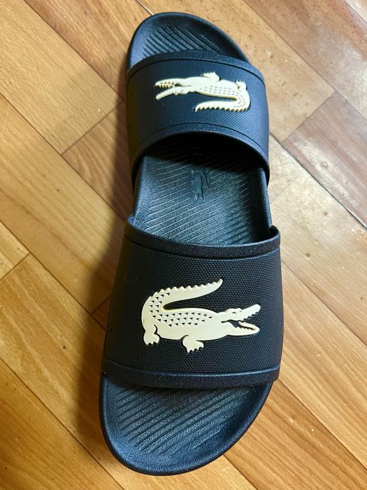 Шльопанці чоловічі Lacostе. Оригінал.