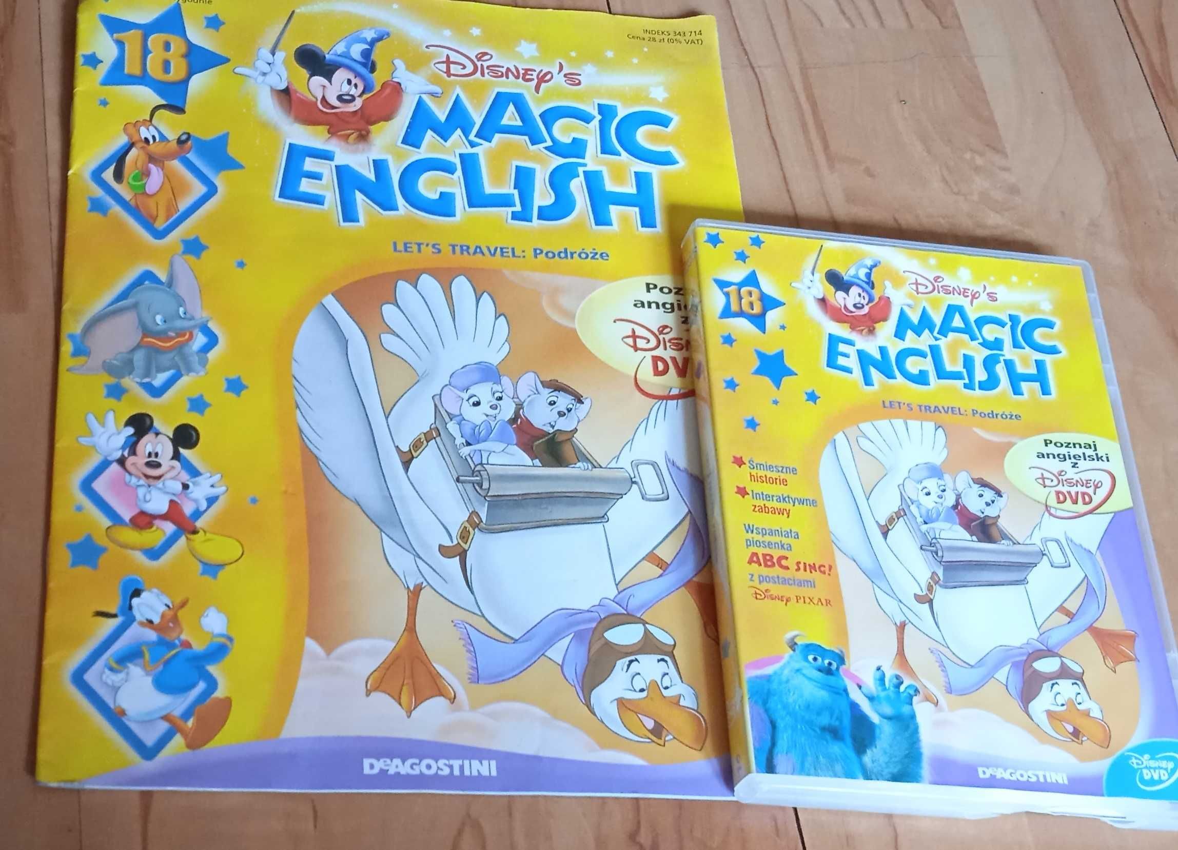 Język angielski dla dzieci z Disney DVD