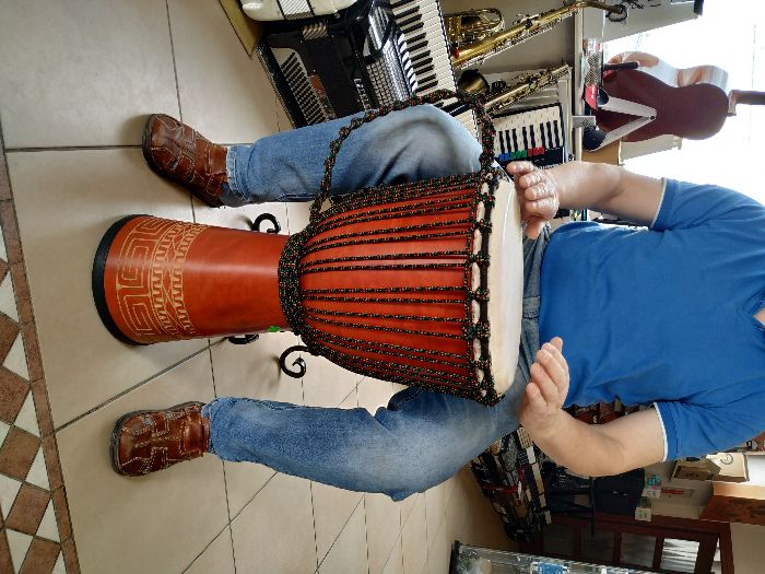 DJEMBE 12 Cali Ręcznie robione w Indonezji