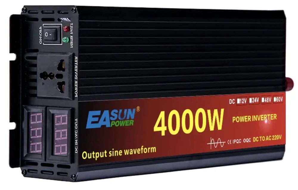 Інвертор 4000W , 12V. Чистий сінус