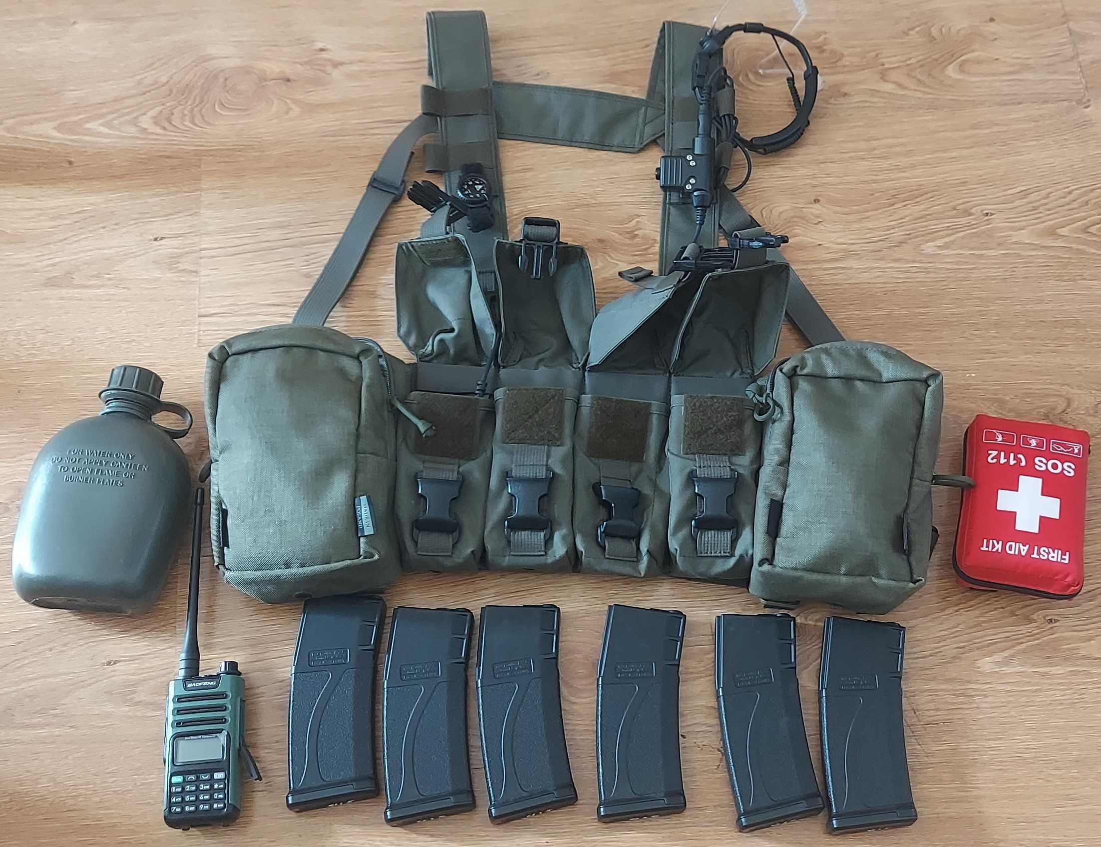 Chest Rig Custom Renger Green